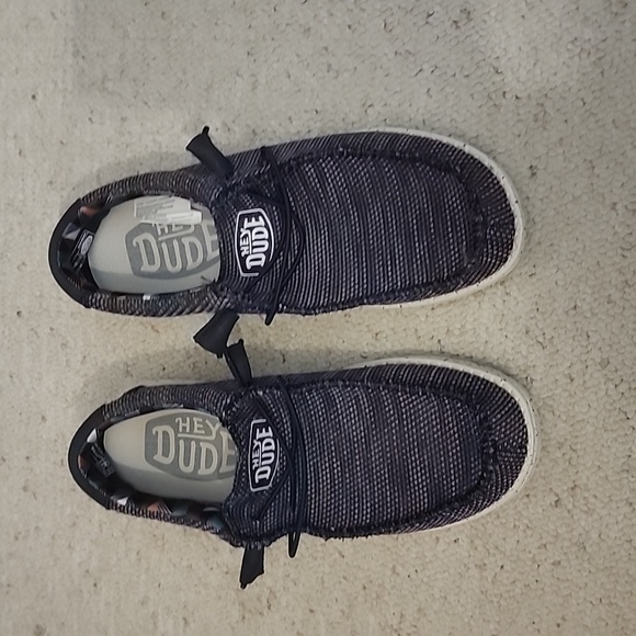 Hey Dude Wally Sox Size 8M 10W Blue Orange Perfect Condition - Picture 1 of 7